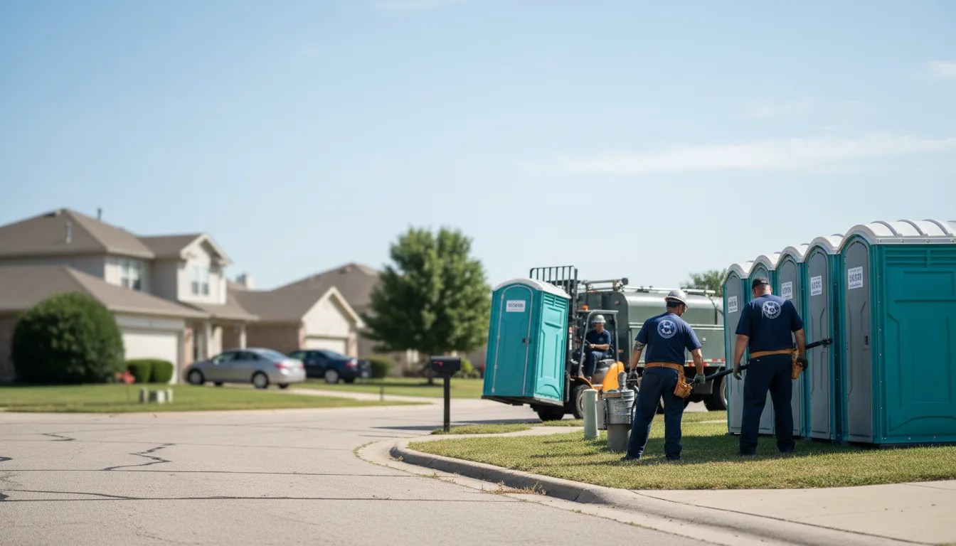 Porta Potty Rental in Pottersdale, PA near me